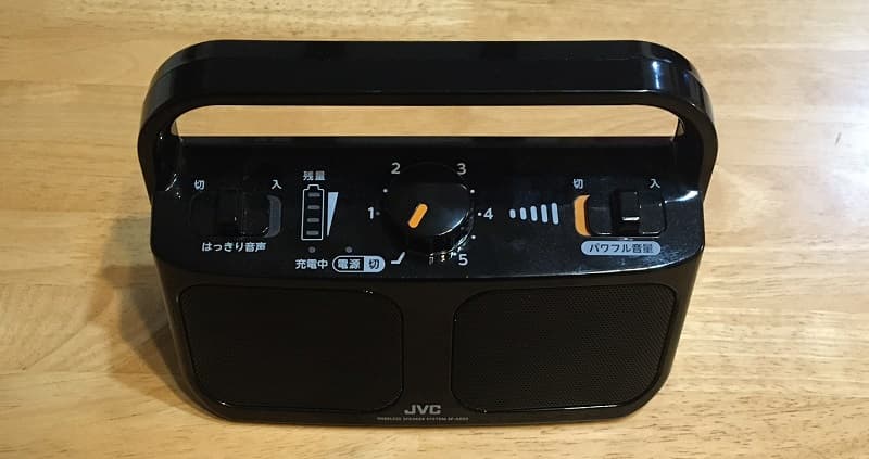 Victor JVC SP-A900-W お手元テレビスピーカー? ワイヤレス 生活防水仕様 連続20時間使用可能 みみ楽シリーズ ホワイト - 3
