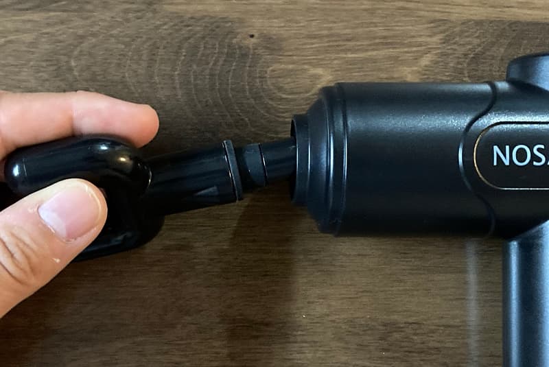 アタッチメントの接続