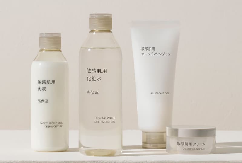敏感肌用化粧水ラインナップ