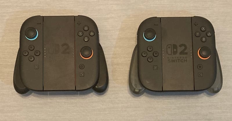 グリップ装着ジョイコン2個