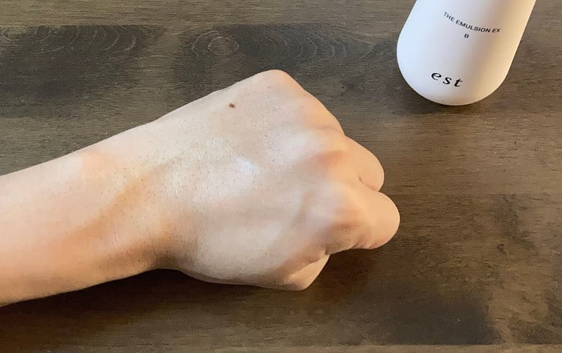 エストエマルジョンなじませ後