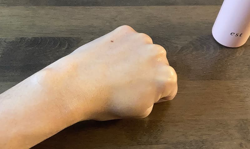 セラムワン仕上がり