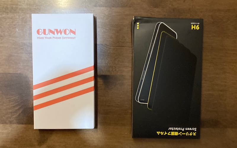 フィルムとケース