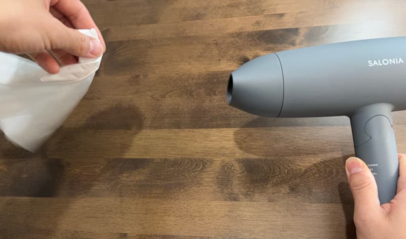 ドライヤーの風量