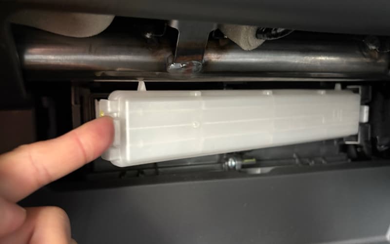 フィルター蓋の外し方