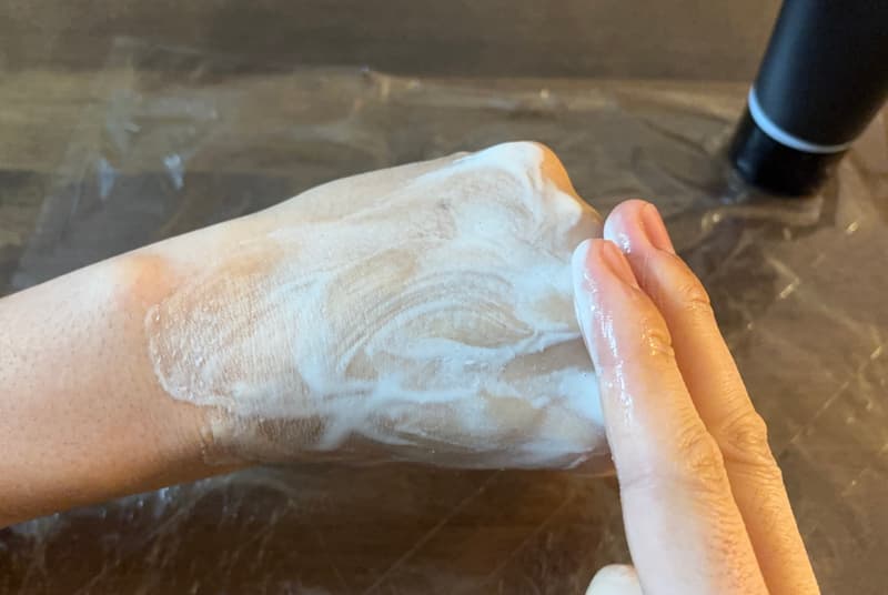 マッドウォッシュ泡立て