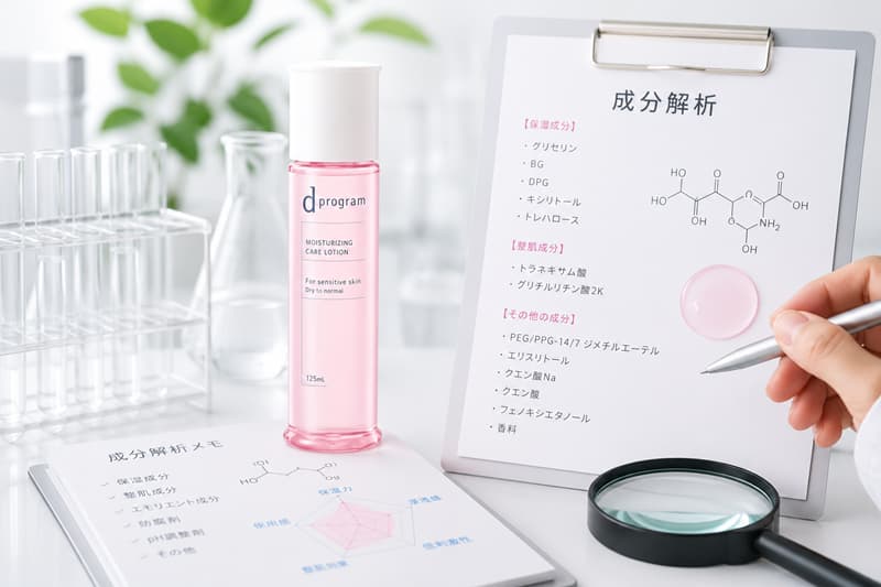 dプログラム成分解析