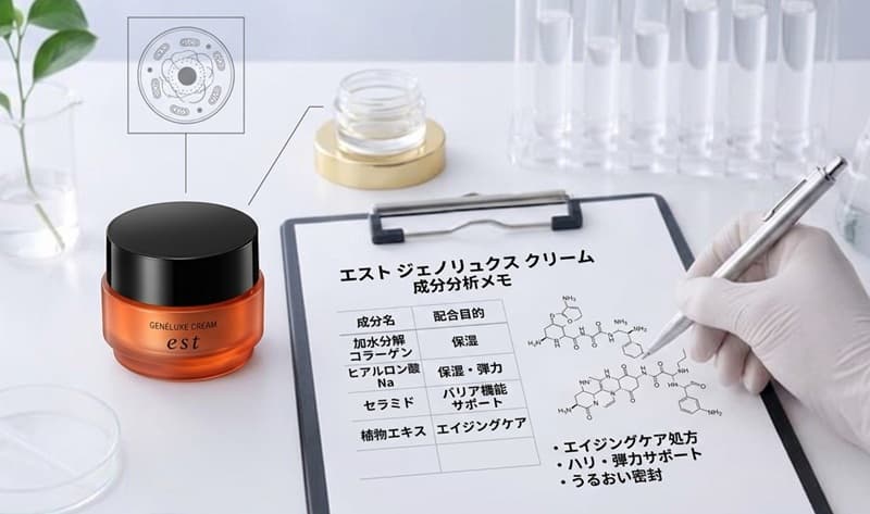ジュノリュクス クリーム成分解析